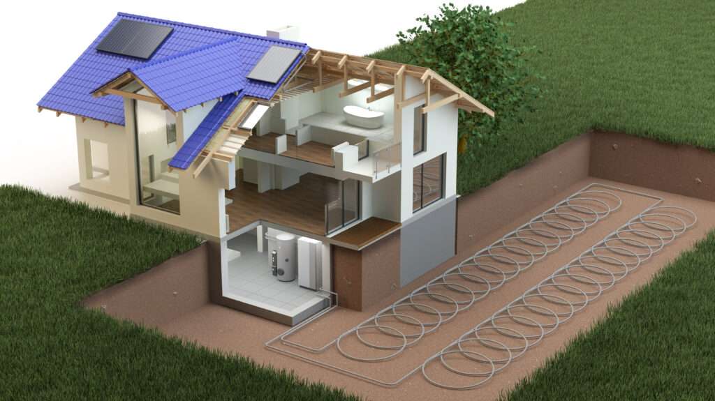 geothermal ground loop diagram